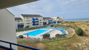 Lacanau, Résidence Bleu Marine, appartement 2e étage, exceptionnel car balcon face et vue océan avec piscine ! Et avec parking réservé